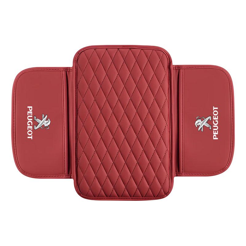 1 Pezzo Pelle Console Auto Cuscino Bracciolo Auto con Storage Styling Auto Per Peugeot 206 208 306 307 308 407 408 508 2008 3008 407 508 2008 5008 307