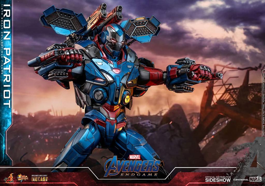 Masterpiece scale figure Iron Patriot [Movie DIECAST] "Avengers Endgame" 1/6