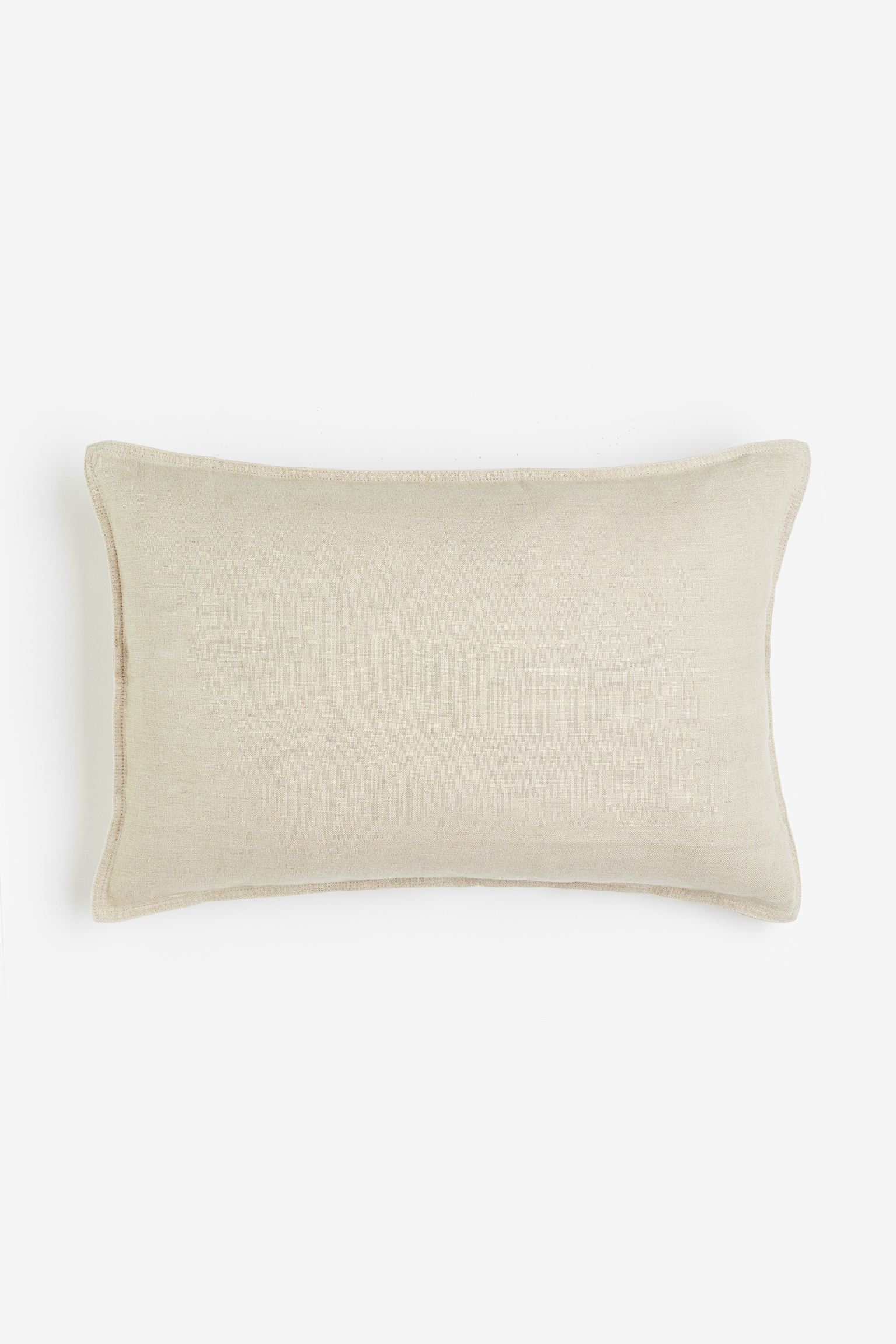 

Washed linen cushion cover