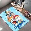 Doraemon Cartoon Character Carpet suitable as a non-slip mat for the living room or bedroom sofa