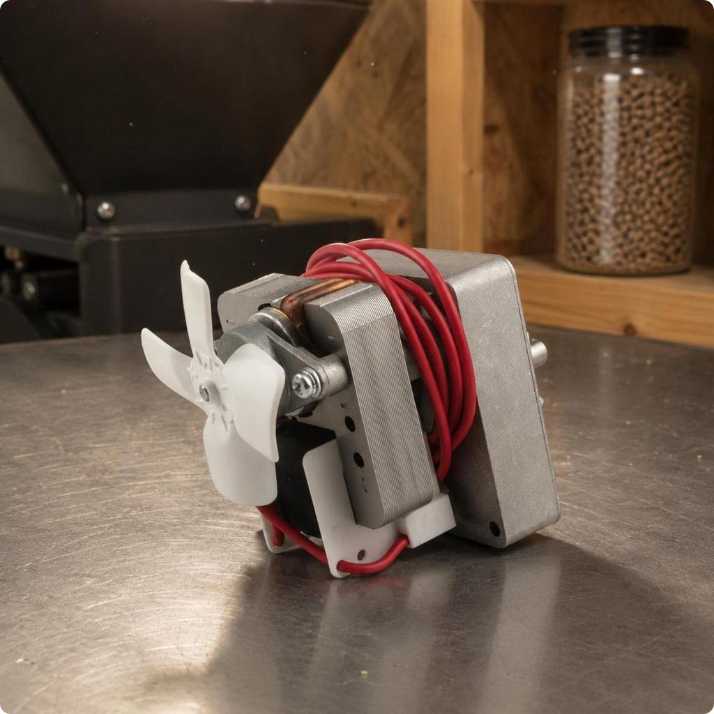 Outdoor-Cooking Auger Motor Square Mounting Base