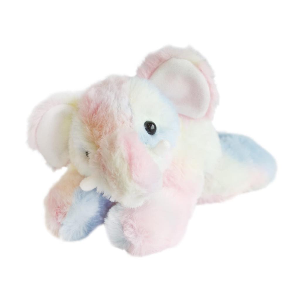 AQUA Plush Toy Elephant Mini Rainbow (Fabric pattern is random cannot be specified)