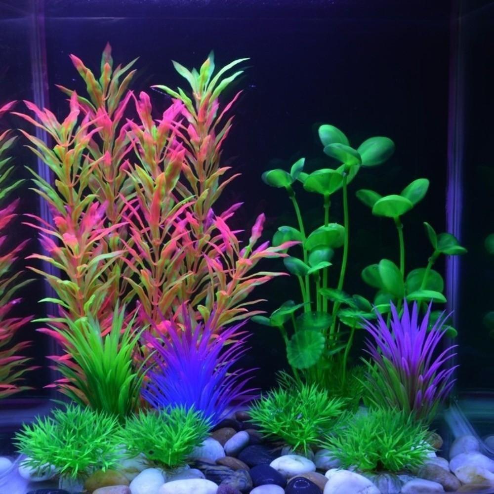 Plastic Aquarium Water Plants Realistic Green Water Grass Underwater Plants  Goldfish Tanks