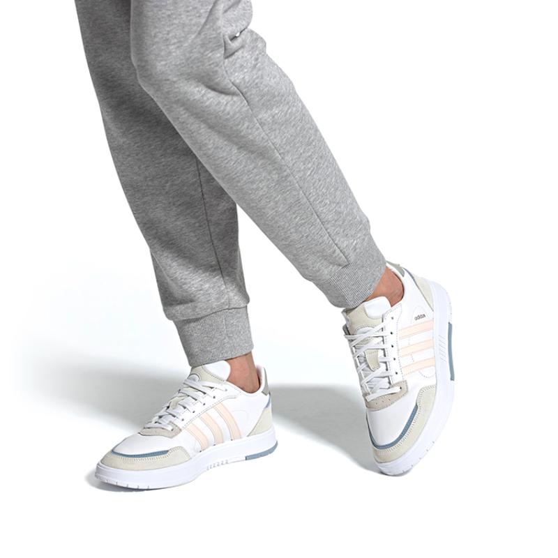 Adidas Neo Courtmaster White/Pink/Blue Women's Sneakers FW2897