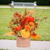 Fall Centerpieces Halloween Pumpkins Fall Decor Table Centerpieces Thanksgiving Decorations For Autumn Fireplace Shelf Outdoor