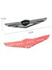 BBFE3 Car modification car stickers 3D metal badge hood decal high-end decorative stickers for OPEL Insignia WITH Logo car Accessories