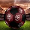 Sheffield United F.C. Pallone da Calcio Colorato Per Tutte le Età Cucito a Macchina PVC Pronto per la Competizione Resistente Ad Alto Rimbalzo.TAGLIA5