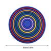 Non-Slip Car Coasters Rainbow Car Drink Coaster Auto Cup Holder Insert Cupholder Coaster Water Bottle Holder Pad Car Accessories