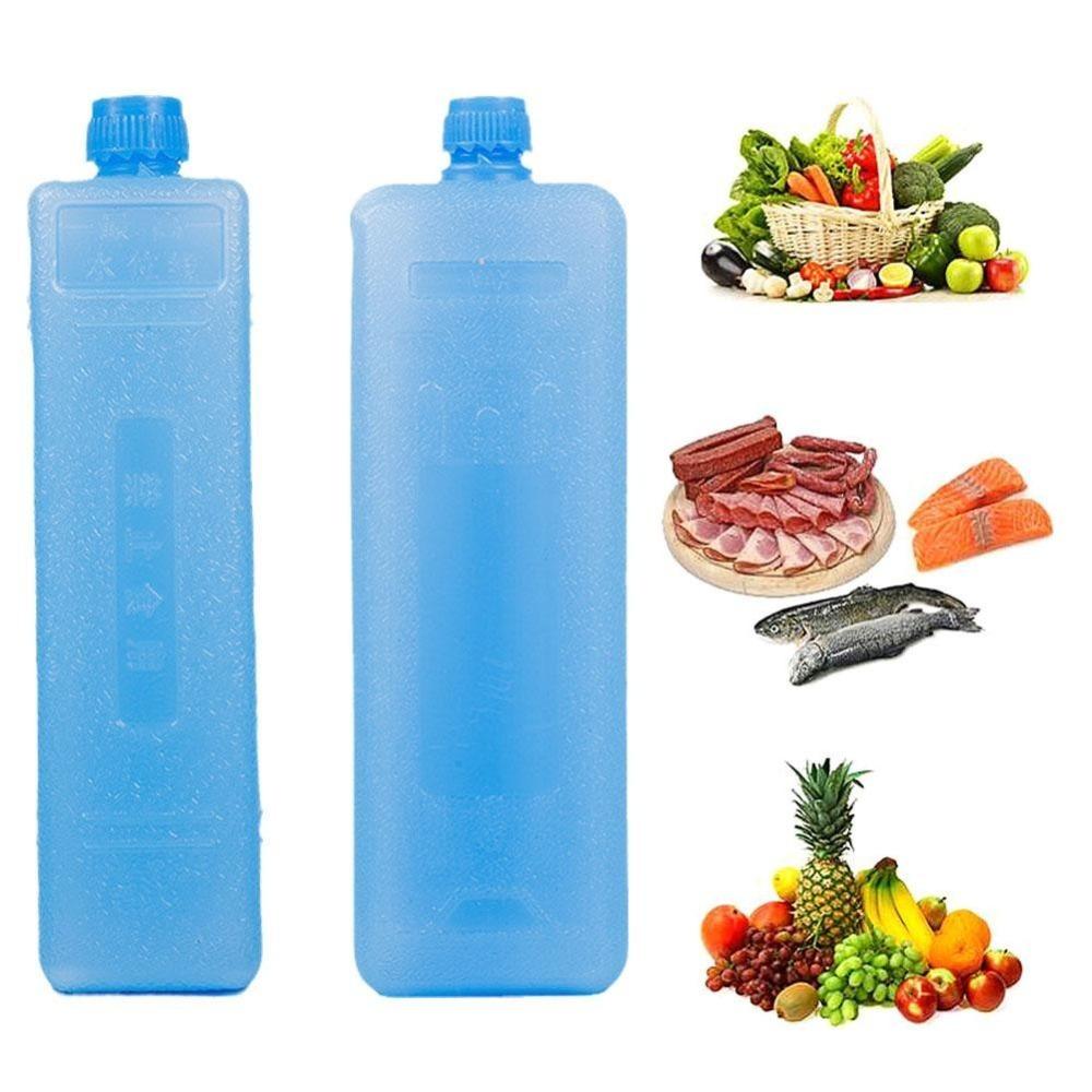 1/2/3PCS Reusable Air Conditioning Fan Ice Crystal Box PE Refrigerated Shipping Cooling Box