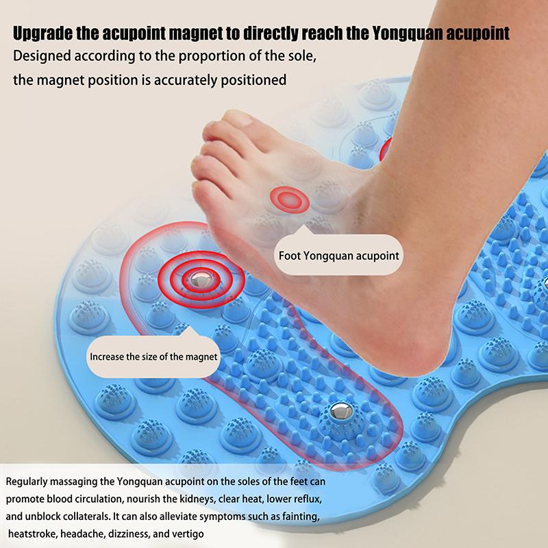 Foot Massager Mat With Magnetic Therapy Acupressure Ergonomic For Feet Relaxation,Pressure Point Pad For Foot Pain Relief