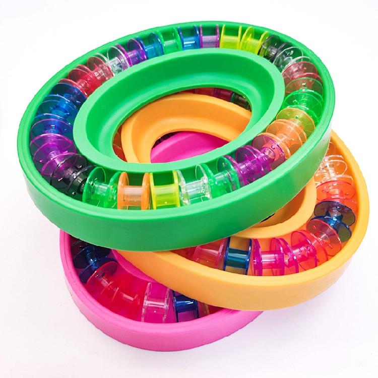 Household Round Bobbin Holder Multifunctional Sewing Bobbin Organizer Ring