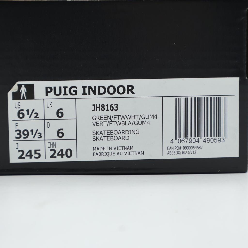JH8163 adidas Originals Puig Indoor Green Cloud White Gum (Men's)