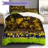 Dortmund Pattern Bedding Home Decoration Birthday Gift (1 * duvet cover + 2 * pillowcase, without core)