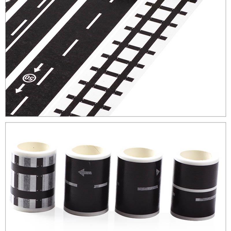 Kids Toy Car Road Adhesive Tape Removable Play Room DIY Track Floor Sticker
