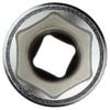 TONE Deep Socket Drive Size Hex Size Inch (Hexagonal) 2SB-16L, 6.35mm (1/4"), 1/2
