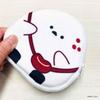 MORIPiLO Tissue Case Tit Daifuku Tissue Plush Toy Goods Cute White 9x13x1cm Character Makura no Morishita - Long-tailed (Shimae Pouch) - - - - -