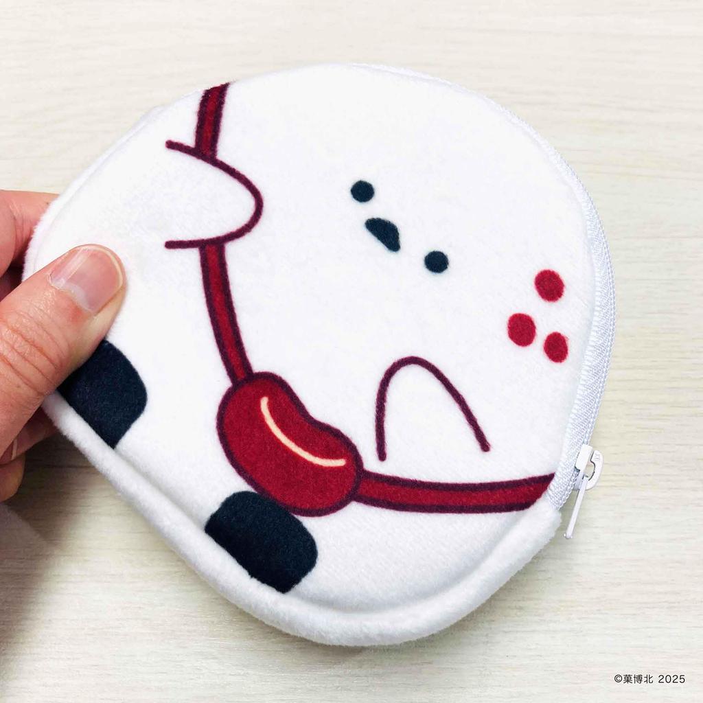 MORIPiLO Tissue Case Tit Daifuku Tissue Plush Toy Goods Cute White 9x13x1cm Character Makura no Morishita - Long-tailed (Shimae Pouch) - - - - -