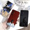 Dark R-B King The Weeknd Phone Case Black Silicone Soft For Samsung S25,S24,S21,S22,S23,S30,Ultra,S20,Plus,Fe,Lite