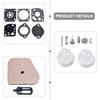 1 Set Carburetor Rebuild Kit For FS90 For FS100 FS110 FS87 HT100 HT101 KM100 Trimmer Lawn Mower Parts And Accessories