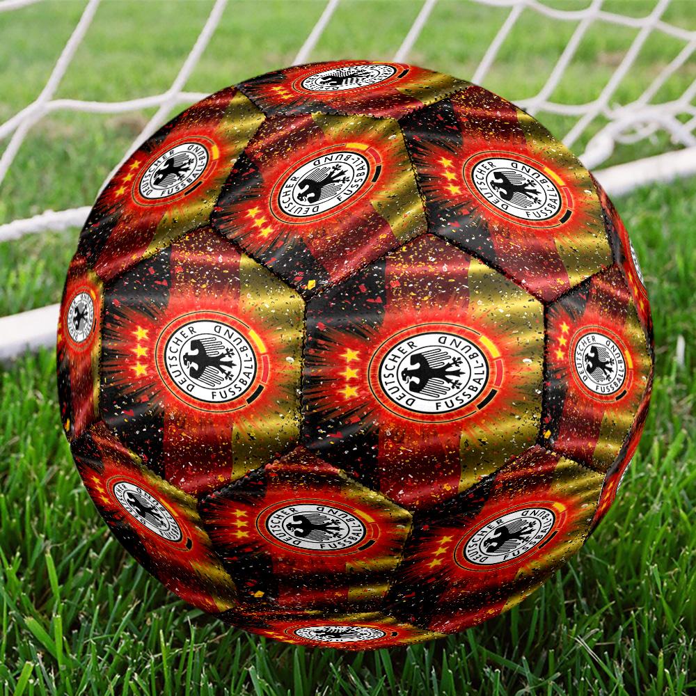 Germany Football Emblem Printed Size 5 Soccer Balls, High-Quality, Anti-Slip, Protective Football, A Unique Gift , Birthdays, Christmas Gifts