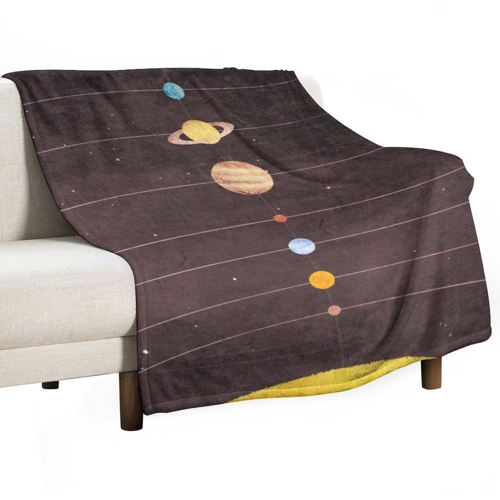 Solar System Throw Blanket Luxury Decorative Throw Sofa Bed For Decorative Sofa Blankets