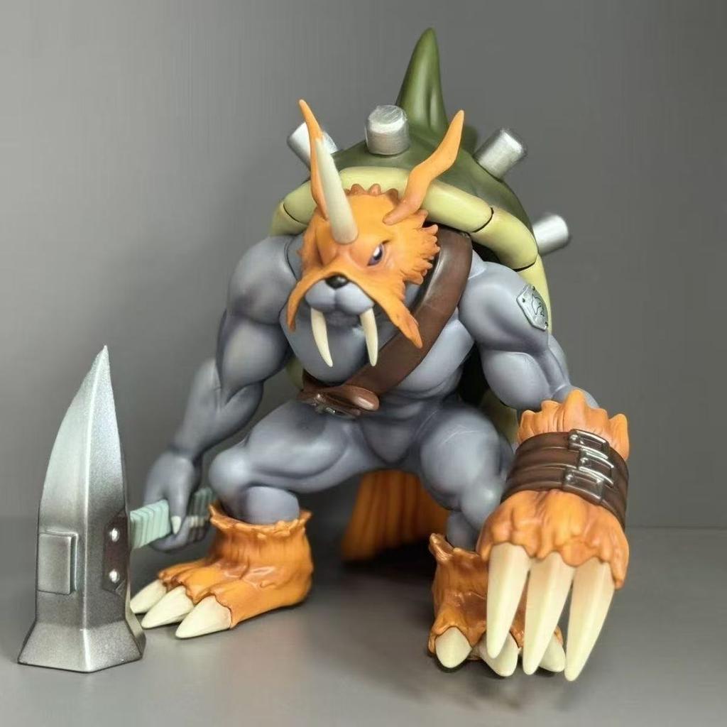 In Stock Anime Digimon Adventure Zudomon Figure Pvc Statue Room Decoration Doll Set Model Toys Birthday Gifts Long Lasting