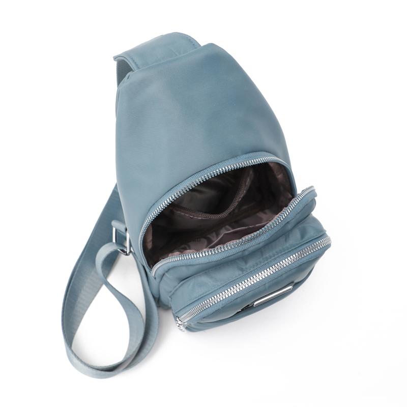 Dámská náprsní taška, taška přes rameno, crossbody taška, sportovní vícevrstvá taška
