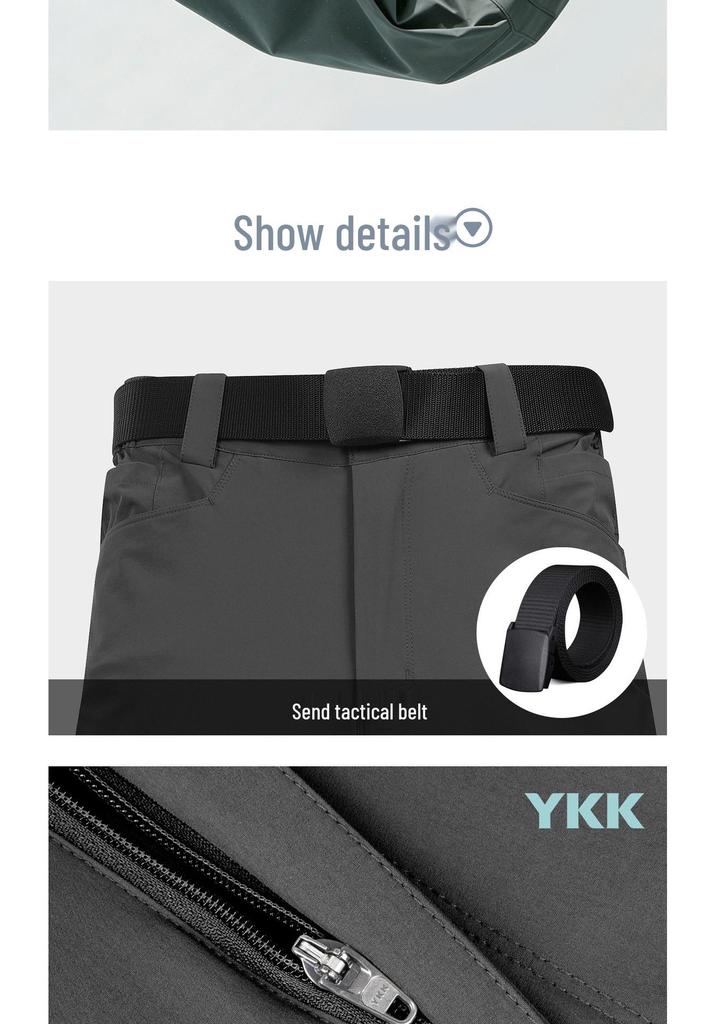 Free Soldier Herren Winddichte Schnelltrocknende Wanderhose - Sommer Dünn, Atmungsaktiv, Sonnenschutz Bergsteigerhose.