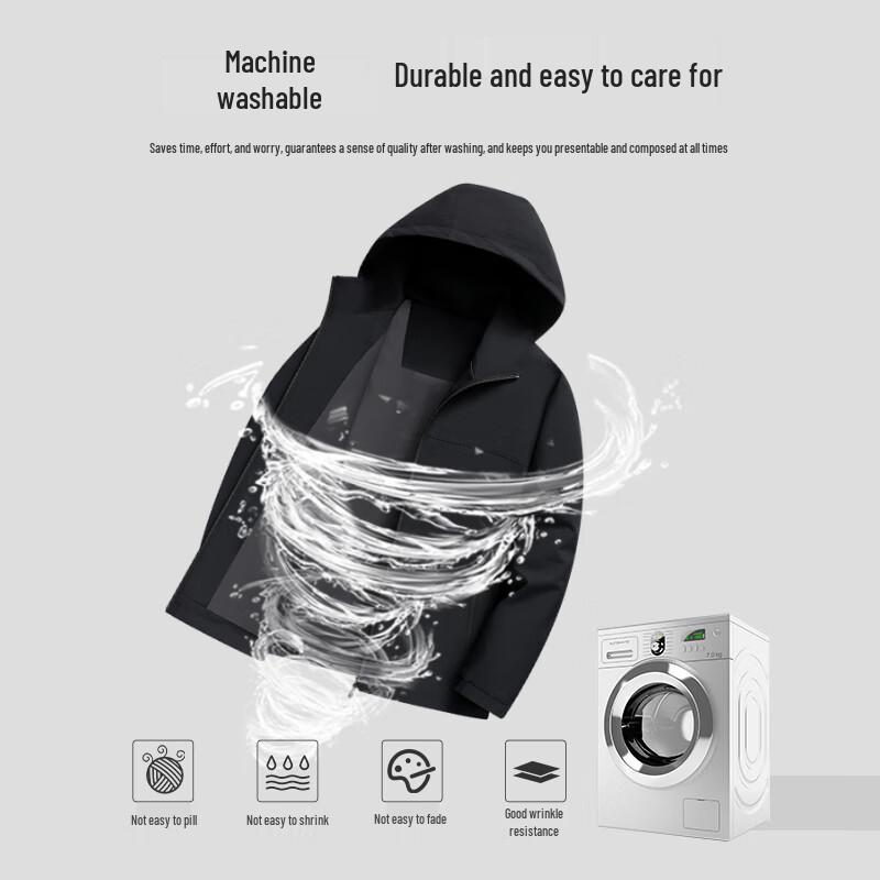 Shanshan Men's 2025 Fall/Winter Hooded Jacket