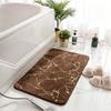 Luxury Non-Slip Bathroom Mat - Easy Clean, High-End Rabbit Hair Design with Suction