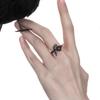 Joc Dragoste și spațiu adânc Sylus Inele Cosplay Crow Unisex Inel de deschidere reglabil Accesorii Bijuterii Cadouri Recuzită de Halloween