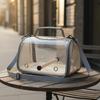 Portable Bird Backpack Lightweight Mesh Bird Carrier Avian Carrier Pack Ventilated