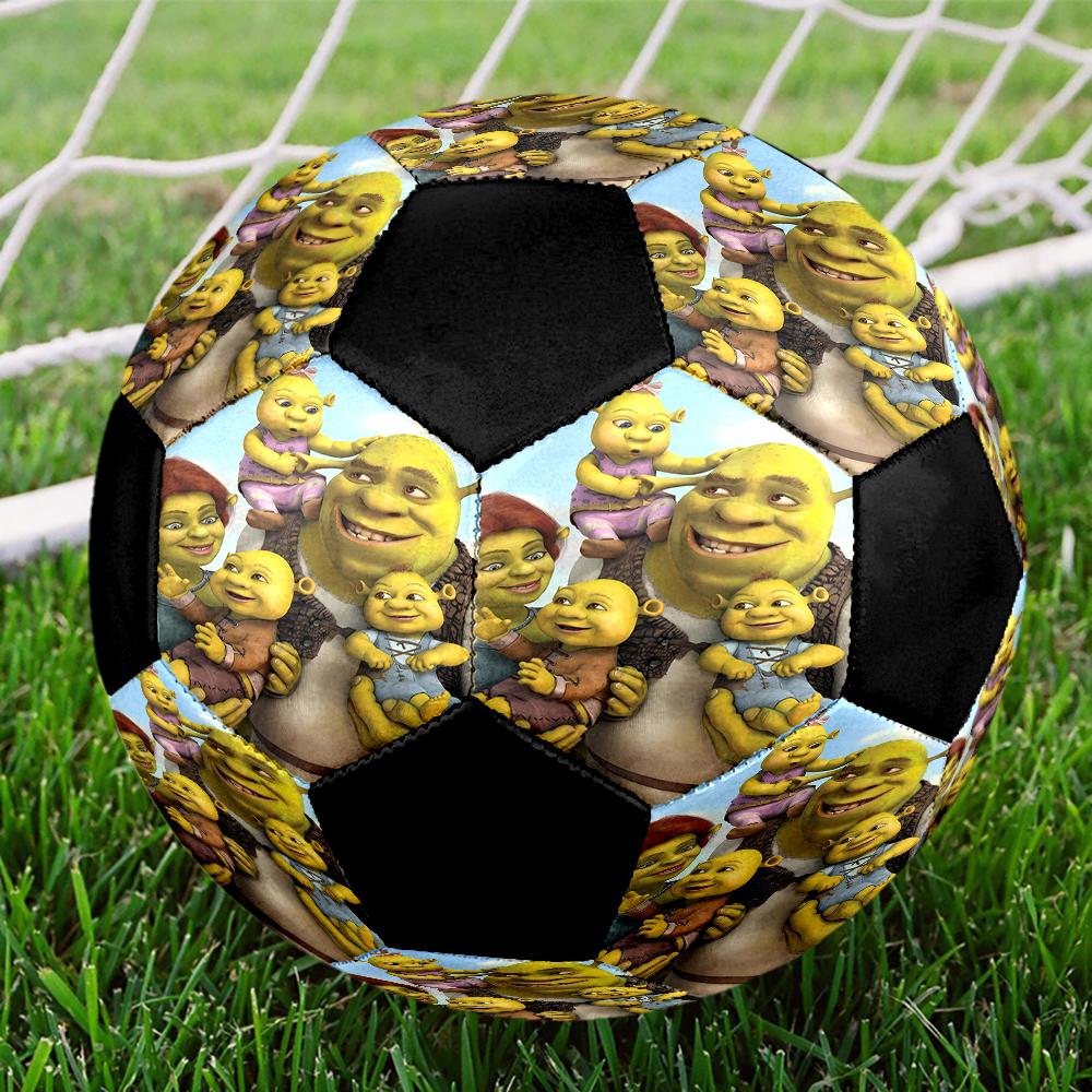 Shrek Theme Size 5 Soccer Ball, Suitable for Both Indoor and Outdoor Matches, a Gift Suitable for Everyone.
