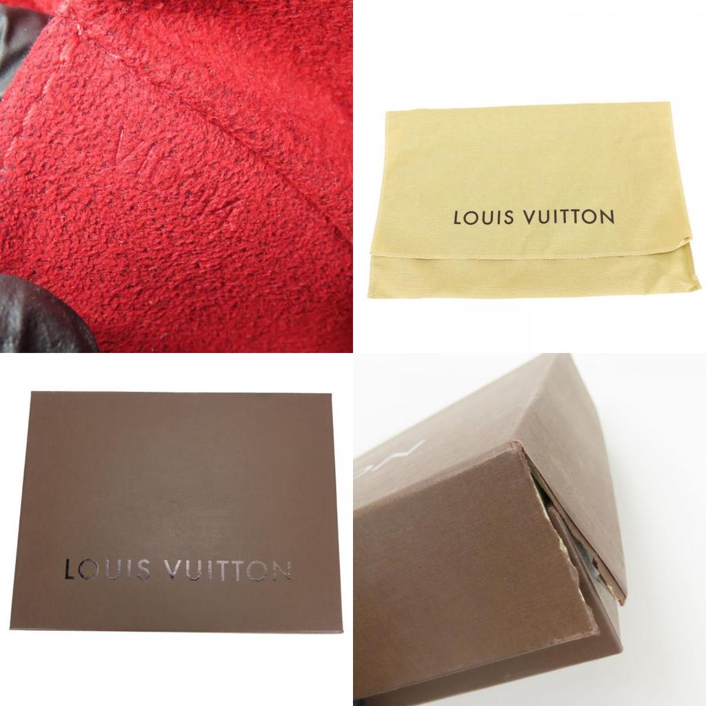 Used LOUIS VUITTON Shoulder Bag Tamburan M51179 Monogram/Nume Leather Brown Compact