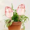 Pink Tulip Plant Watering Balls for Indoor and Outdoor Potted Plants Automatic Plant Drippers Automatic Watering Tools