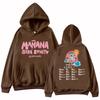 Karol G Mañana Sera Bonito EUR Sommer Tour Hoodie Stoff Street Fashion Hoodie Lässig Street Skaten Laufen Sweatshirt Stil