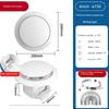 Ventilation Fan Ultra-Thin Embedded Hotel Bathroom Toilet Gypsum Honeycomb Panel Ceiling Guest Restaurant Round Exhaust Fan