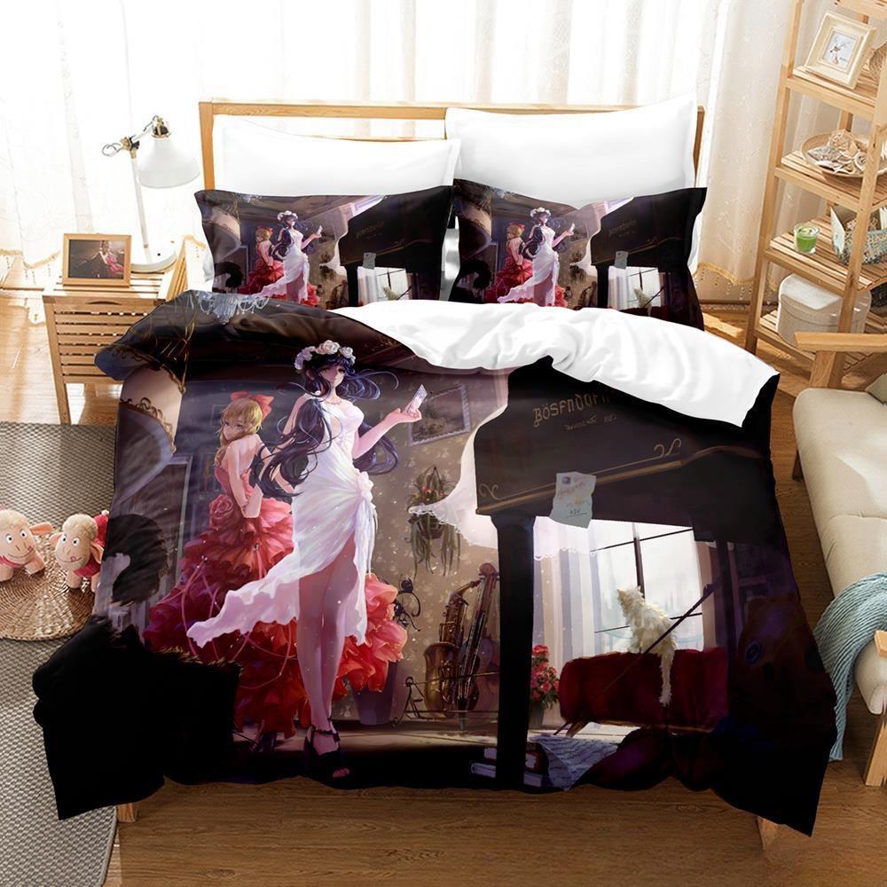 3D Printed Anime Kawaii Girs Love Live! Bedding Set Single Twin Full Queen King Size Bed Set Adult Kid Bedroom Duvetcover Sets