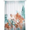 Tropical Plant Decoration Sheer Curtains Window Curtains For Living Room Bedroom Blinds Kids Room Home Decor