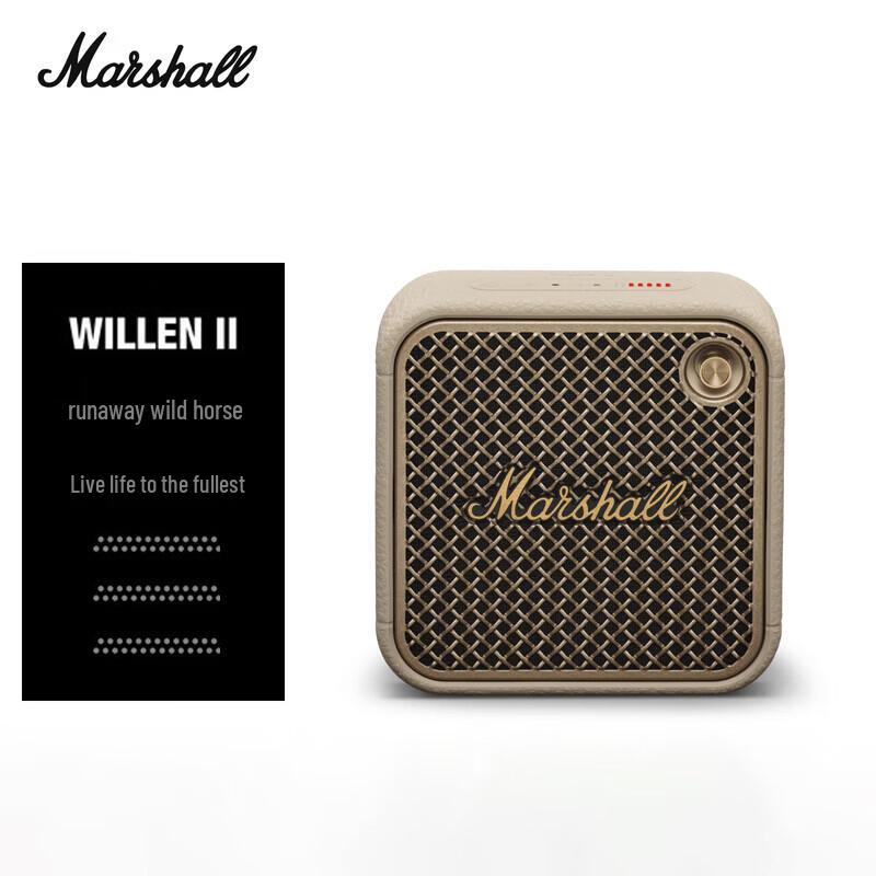 

Marshall Willen II Portable Bluetooth Speaker CN plug (adapter included)