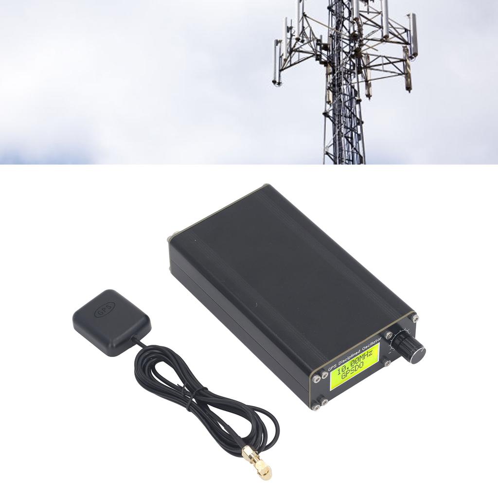 GPS Disciplined Oscillator OCXO 10MHz Square Wave Output GPSDO GPS Disciplined Clock DC12V