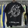 Godspeed American High Street Loose Teen Couple Crew Neck Pullover Casual Commuter ins Short Sleeves