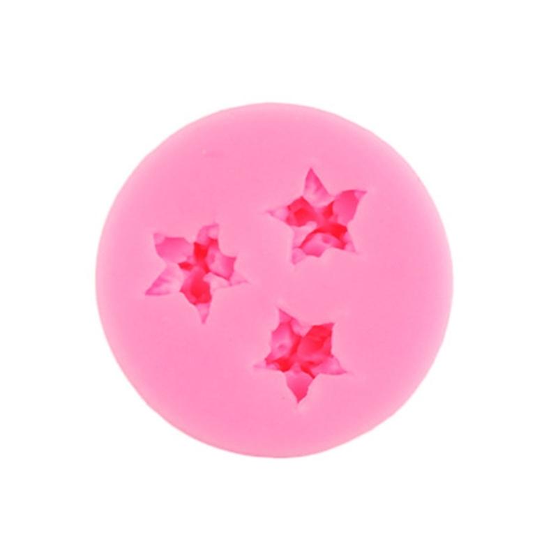 Mini-Blumen-Serie Silikonform DIY Handgemacht Fondant Kuchen Backen Schokolade Zucker Kuchen Werkzeuge Harz Ton Herstellung Form