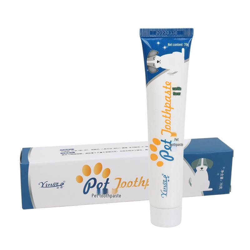 Disposable Pet Toothbrush & Toothpaste Set for Dogs, Cats & Kittens