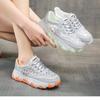 2025 Spring Summer New Women's Shoes Breathable Mesh Thick Bottom Women's Shoes Outdoor Casual Shoes Sneakers
