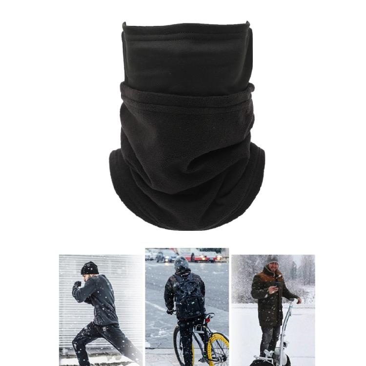 Adult Face Cover Fleece Neck Warmer Winter Windproof Tube Scarves for Skiing