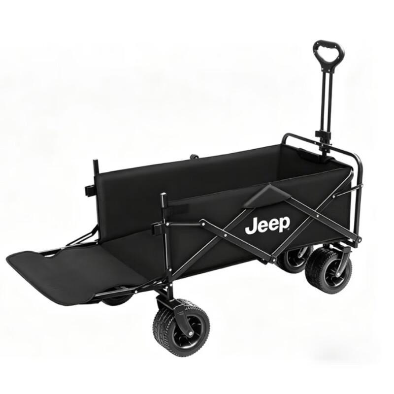 JEEP Heavy-Duty All-Terrain Utility Cart with Brakes