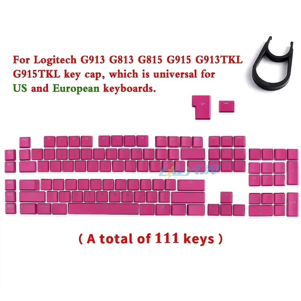 Geeignet für Logitech G913 Mechanische Tastatur DIY Tastenkappen G913TKL G915 G813 G815 Transluzente Tastenkappen