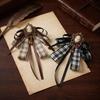 Coffee-colored British Retro Brooch Elegant Vintage Bow Tie Vintage Bow Accessory  Women Accessory