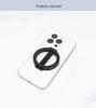 MagSafe Dual-Sided Magnetic Phone Holder: 360° Rotating, Strong Alloy Grip for Desktop Convenience